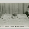 Shirley Temple and Baby Leroy.