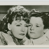 Greta Garbo and Freddie Bartholomew.