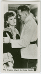 Fredric March and Greta Garbo.