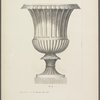 Urn with scalloped design