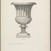Urn with scalloped decoration