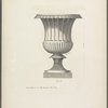 Urn with scalloped decoration