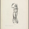 Female figure dressed in classical Greek style