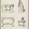 Four designs for tables