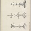Three designs for coat racks