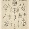 II Jahrgang (Liefr. II) 6. [Seventeen designs for silver jewelry, some with pearls.]