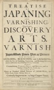 A treatise of japaning and varnishing 