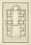 Palais de justice; premier grand prix proposé par l'academie en 1782 et remporté par Mr Bernard.