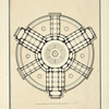 Monument destiné à rassembler les academies; 2eme grand prix proposé par l'academie en 1785 et remporté par Mr Goust.
