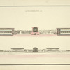 Coupe et élévation de l'hotel dieu de Mr Vien.