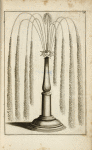 Fountain with multiple spouts and central star shape