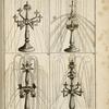 Fountain with multiple spouts on several levels