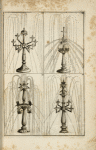 Fountain with multiple spouts on several levels