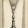 Fountain with one fan-shaped spout