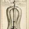 Fountain with central circular spout and finial