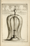 Fountain with central circular spout and finial