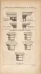 Variations in the doric and ionic cornices.