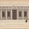 Part of the lower story of the palace of Count Valerio Chiericalo at Vicenza built by A. Palladio.