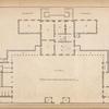 Plan of Chesterfield house, May Fair.