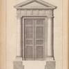 A door of the doric order.