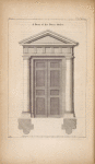 A door of the doric order.