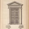 A door of the ionic order.