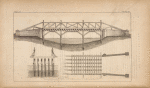 Design for a timber bridge.