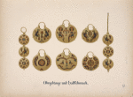 Ohrgehänge und haltschmuck.