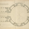 Plan du rez de chaussée du Panthéon à Rome