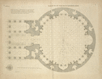 Plan du rez de chaussée du Panthéon à Rome