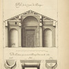 Du portique du Panthéon, à Rome; profil sur la largeur de portique [...]