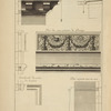 De l'exterieur du Panthéon, à Rome; seconde corniche reignant tout au tour [...]