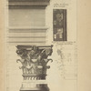Du dedans du Panthéon, à Rome; soffitte du larmier de la corniche [...]