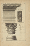 Du dedans du Panthéon, à Rome; soffitte du larmier de la corniche [...]