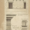 De l'attique du dedans du Panthéon à Rome; entablement; [...]