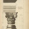 Du temple de Bacchus à Rome; [profile of columns and capitals].