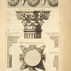 Du temple de Vesta, à Tivoli; ornements de la frise; chapiteau des colonnes dessinà sur l'angle; [...]