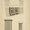 Du temple de Vesta, à Tivoli; profil et soffite du portique; [...]