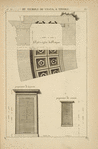 Du temple de Vesta, à Tivoli; profil et soffite du portique; [...]