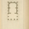 Plan du temple de la Fortune Virile, à Rome
