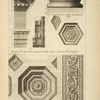 Du temple de la paix, à Rome [details of columns, vaults, decoration.]