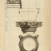 Du temple de la concorde, à Rome; costé interieur; profil de l'architrave; [...]