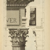 Du temple du Iupiter Tonant, à Rome; entablement du coste de la face; soffite du larmier; [...]