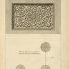 Du temple de Iupiter Tonant, à Rome; soffite de l'architrave dessiné double de l'échelle ordinaire; [...]