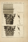 Du temple de Mars le vangeur, à Rome; [profiles of column capitals].