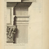 Du portique de Septimus Sevère, à Rome; moitié de la face d'un chapiteau des pilastres.