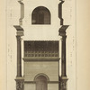 Profil de l'arc de Septimus Sevère, à Rome.