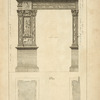 De l'arc de Septimus Sevère, à Rome; élévation; plan