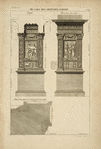 De l'arc de Septimus Sevère, à Rome; profil; élévation de costé; [...]