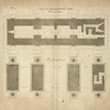 Plans de l'arc de Constantin, à Rome; plan de l'attique; plan du rez de chaussé.